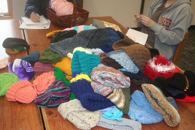 ‘Knit Chicks’ Make Winter Warmer